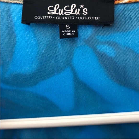 Lulus Small Wrap Dress Floral - Picture 8 of 8